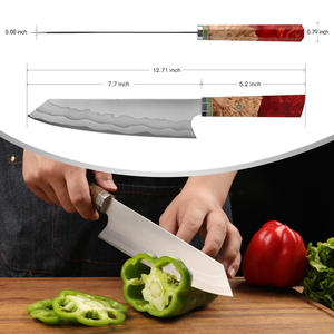 Cuchillos de Cocina al por Mayor Personalizados OEM ODM PRESTIGE BLADES, Estilo Moderno, Hoja de Acero de Damasco, Ambidiestros, Aptos para Lavavajillas - Product Image 4