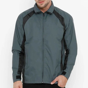 Tarifa al por mayor Venta en línea Chaqueta de Otoño de pista para hombres High Street Precio bajo Chaqueta cortavientos de diseño totalmente personalizada - Product Image 1
