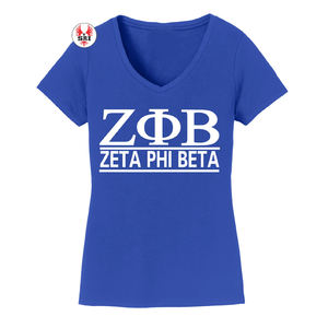 Camiseta Gráfica de Punto Grueso Zeta Phi Beta, Transpirable, de Algodón Térmico, Manga Larga, Talla Grande Griega para la Temporada de Primavera - Product Image 2