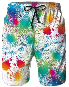 Shorts pour hommes de haute qualité, tendance, à séchage rapide, en toile, avec cordon de serrage, taille mi-haute, respirants, écologiques, décontractés, pour la plage - Product Image 3