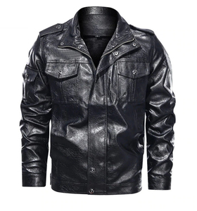 2024 chaqueta de cuero genuino para hombre, lona cómoda, secado rápido, estilo callejero, tarifa superior al por mayor, ventas rápidas - Product Image 1
