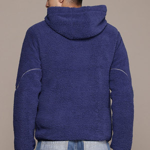 2025 Winter <b>Men</b> <b>Sherpa</b> Hooded Jacket Premium Quality Durable Breathable Stylish Fashionable Customizable - Product Image 3