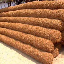ECO-FRIENDLY 100% NATURAL COCONUT FIBER COIR LOGS Natural Brown 3-5 Year Shelf Life for Soil Erosion Control Agriculture Vietnam - Product Image 4