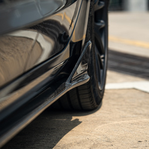 Xenplus Remplacement parfait Réparation Adapté pour <span class=keywords><strong>Tesla</strong></span> Model 3 Style Lèvre avant Pare-chocs avant Kit <span class=keywords><strong>carrosserie</strong></span> en fibre de carbone Accessoires - Product Image 5