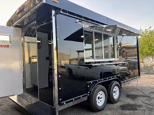 รถบรรทุกอาหารเคลื่อนที่ที่ทันสมัยรถบรรทุกครัวพกพาออกแบบอย่างมีสไตล์สำหรับการจัดเลี้ยงกลางแจ้งและบริการที่รวดเร็ว - Product Image 5