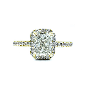 Bijoux fins, design de luxe, meilleure qualité, or blanc massif 18 carats, diamant naturel, pierre principale détaillée, bagues de fiançailles et de mariage pour - Product Image 1