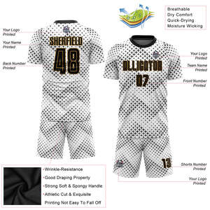 Uniformes de Fútbol Personalizados para Hombre, de Secado Rápido y Transpirables, Color Azul Marino Oscuro, Nombre del Equipo Personalizado, Kits de Alta Calidad - Product Image 3