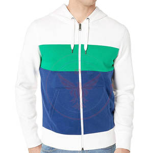 Sudaderas con Capucha para Hombre, Invierno 2026, Venta Directa de Fábrica, Cierre de Cremallera, Color Sólido, con Logotipo Personalizado, Mezcla de Poliéster/Algodón - Product Image 2