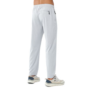 กางเกงขาตรงผ้าไนลอนสีพื้นสำหรับผู้ชายกางเกงสเวตเตอร์ผ้าคอตตอนเนื้อนุ่มโอเวอร์ไซส์ออกแบบได้ตามต้องการ - Product Image 5