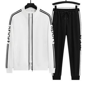 Conjuntos de sudaderas con capucha de otoño e invierno para hombre, sudaderas con capucha de lana a la moda, pantalones de marca, traje informal para correr, chándal, sudadera, jersey para mujer - Product Image 2