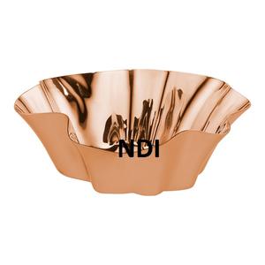 Tazón de fruta de Metal para almacenamiento de frutas y verduras decorativas de mesa con tazón de servicio de catering terminado de diseñador dorado - Product Image 2