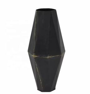 แจกันดอกไม้โลหะทำด้วยมือแจกันบนโต๊ะในห้องนั่งเล่นทำด้วยมือแจกันตั้งพื้นทำจากทองเหลืองเคลือบกระถางต้นไม้สวยงามใช้งานได้ - Product Image 4