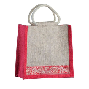 Grand sac fourre-tout en toile vierge lavable promotionnel de créateur de plage écologique avec logo personnalisé et imprimé sac à provisions en jute - Product Image 6