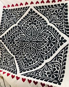 Ensemble de draps de lit en coton floral gaufré moderne fait à la main 600TC literie de mariage écologique - Product Image 6