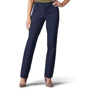 <b>Women's</b> Stylish Lightweight Travel Twill Fabric <b>Trousers</b> Office-Ready Anti-Wrinkle Pants Crease-Free Straight Fit for <b>Summer</b> - Product Image 1