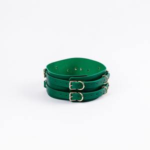 Cinturón BDSM de cuero de vaca personalizable del fabricante Equipo de Bondage personalizado en varios Colors-BDSM-0090 - Product Image 2