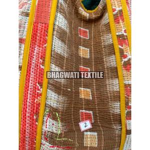Kantha Banjara ชอปปิงทำด้วยมือผ้าฝ้ายเย็บปะติดปะต่อกันกระเป๋าถือสำหรับผู้หญิงหลากสี - Product Image 3