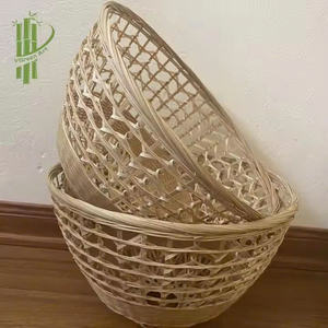 โคมไฟหวายถักด้วยมือสินค้าหัตถกรรมไม้ไผ่ - Product Image 3