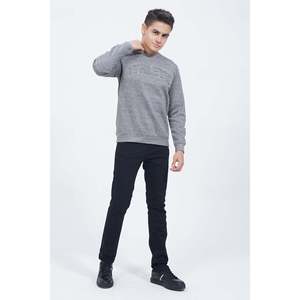 Custom logo Men's BARRAK Anti-Wrinkle Anti-Shrink Crew Neck Long Sleeves Sweatshirt-Custom Label Screen <b>Printed</b> Sizes XXS to 6XL - Product Image 4