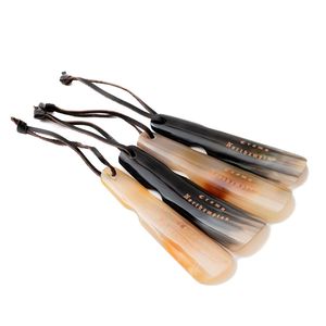 Corne à chaussure en corne véritable avec bois et corne Matériau mixte Design rustique fait à la main pour bricolage Noël Graduation Halloween Occasions - Product Image 5