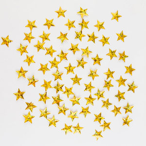 <b>Sequin</b> Special Shape Small Centered Hole Holographic Color, Selanusa - Product Image 1