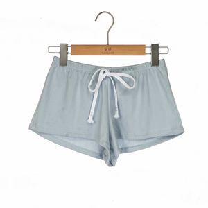 Shorts Deportivos de Mujer de Alta Calidad, Cintura Media Elástica, Felpa de Algodón, Transpirables, de Secado Rápido, con Logotipo Personalizado, 220g - Product Image 3