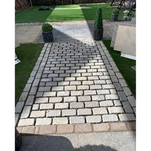Los adoquines de arenisca gris Kandla más vendidos aportan versatilidad a patios, caminos y entradas a precio de descuento - Product Image 6
