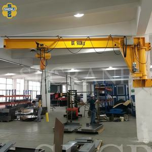 Grue murale mobile certifiée CE avec <span class=keywords><strong>moteur</strong></span> 0,25T/0,5T/1T pour le levage de marchandises en <span class=keywords><strong>atelier</strong></span> - Product Image 2