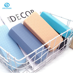 2025 mô hình mới M286 nhiều màu da lộn da trường hợp khó khăn hộp Trung Quốc bán buôn Kính mắt trường hợp/túi cho nam giới phụ nữ - Product Image 2