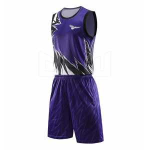Uniforme de basket-ball personnalisé OEM tissu respirant nouveau style de taille plus prix de gros - Product Image 2