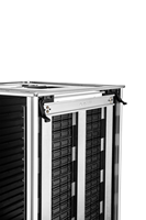 Chariot de rangement antistatique ESD en acier réglable pour magazines et cartes PCB, capacité 30 kg, pour usine et bureau
