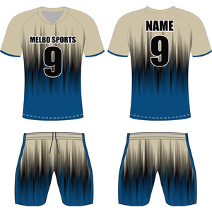Camisetas de Fútbol Personalizadas Melbo Sports para Hombre Adulto - 100% Poliéster, Ligeras, Impermeables, Transpirables, con Estampado por Transferencia de Calor - Product Image 4