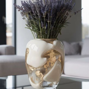 Cadre photo en os de buffle fait à la main, design rectangulaire moderne, décoration de maison de luxe, cadeau personnalisé pour mariage et vacances, HF Industries - Product Image 1