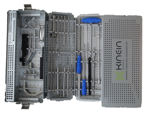 Ensemble d'instruments pour ongles fémur proximal Traumatisme orthopédique Fixation interne broche de hanche gabarit de bras de visée de précision en aluminium Durable - Product Image 2