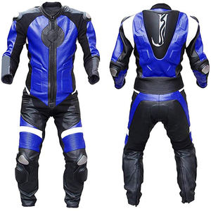 Allover-traje de cuero de vaca para Moto de carreras, traje de Moto de carreras con uniforme - Product Image 2