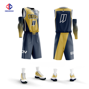 Fabricante directo Sublimación personalizada Camisetas de baloncesto Transpirable Impreso Opción de talla grande Cambio rápido para ropa de equipo - Product Image 1