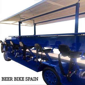 ELECTRIC PARTY BIKE <b>FRIENDS</b> FUN ACTIVITY TANDEM BIKE 18 PEOPLE BEER BIKE - Product Image 4