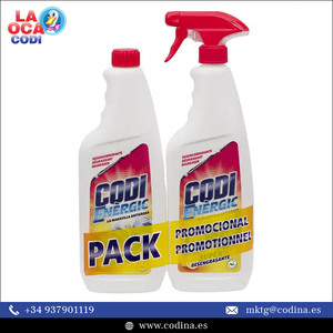 Suministro directo de fábrica de quitamanchas "Codi Energic" de la más alta calidad, dos botellas de 750 ml + 750 ml, paquete combinado para limpiar ropa - Product Image 2
