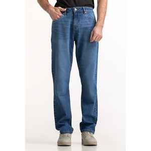 กางเกงยีนส์ทรงตรงเอวกลางสไตล์วินเทจ MN-JNS-WS24-010 ผ้ายีนส์สโตนวอช ปักลาย มีตัวเลือกเอวต่ำและเอวสูง คอลเลคชั่นฤดูหนาว - Product Image 4