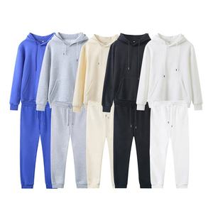 2026 high quality Winter sweat suit 2-in-1 Sweat Suit with Hooded Drawstring Closure Printed Animal/Leopard Pattern - Product Image 1