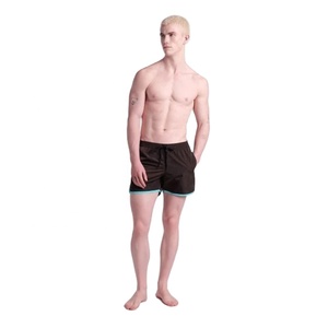 Short de bain pour homme en polyester 160G personnalisé Imperméable Séchage rapide Coupe ample Conception vierge Logo personnalisé Style High Street - Product Image 1