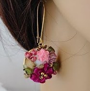 ต่างหูลูกปัดปักลายรุ่นล่าสุด ต่างหูลูกปัดหลากหลายแบบสั่งทำได้ สำหรับผู้หญิง เครื่องประดับงานเทศกาล ราคาดีที่สุด ต่างหูลูกปัด - Product Image 3