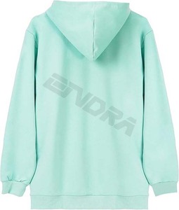 เสื้อมีฮู้ดผ้าฝ้ายลายกราฟิกสไตล์เกาหลีสำหรับผู้หญิงเสื้อสเวตเชิ้ตโอเวอร์ไซส์แฟชั่นมีสไตล์ - Product Image 4