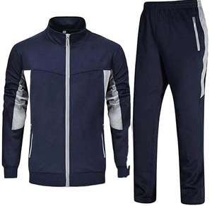 Survêtement réversible pour homme, poids lourd, nouvelle arrivée, performance sportive, athlétique, fermeture éclair intégrale, séchage rapide, logo personnalisable - Product Image 1