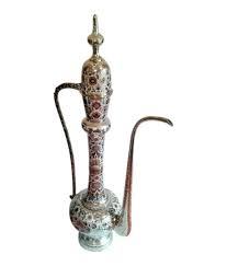 งานฝีมือทองเหลือง Aftaba ด้วยทองตกแต่งทองเหลือง Aftaba เคลือบ - Product Image 2