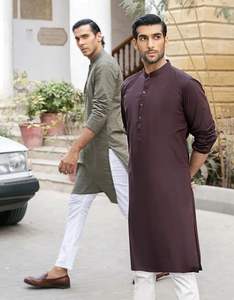 Pakistaní shalwar kameez hombres Kurta para hombres Kurta pijama para hombres para verano Kurta para hombres diseños ropa de verano pakistaní - Product Image 4