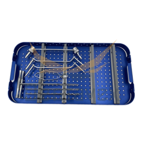 Dentavex Elite Modular Orthopedic <b>Surgical</b> <b>Instrument</b> Kit Stainless Steel Blue Sterilization Tray <b>Bone</b> Fracture Fixation - Product Image 2