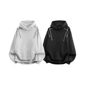 Sweat-shirts pour hommes, décontractés, coupe classique, à capuche, 100% coton, design uni, tendance, ODM - Product Image 1