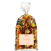 Sachet de pot-pourri personnalisé écologique de qualité supérieure, parfum lavande, fleurs séchées naturelles, parfum longue durée, fait main, végétalien, indien