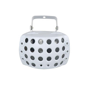 DJ KTV 3 en 1 RGB Disco LED Luces de escenario Patrón de lluvia doble Cuerpo de aluminio Rayo láser para clubes nocturnos Decoraciones navideñas - Product Image 1